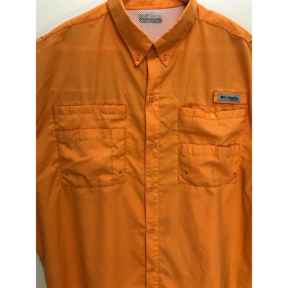 Vintage Columbia PFG Mens XL Short Sleeve Shirt *3 - Picture 2 of 7